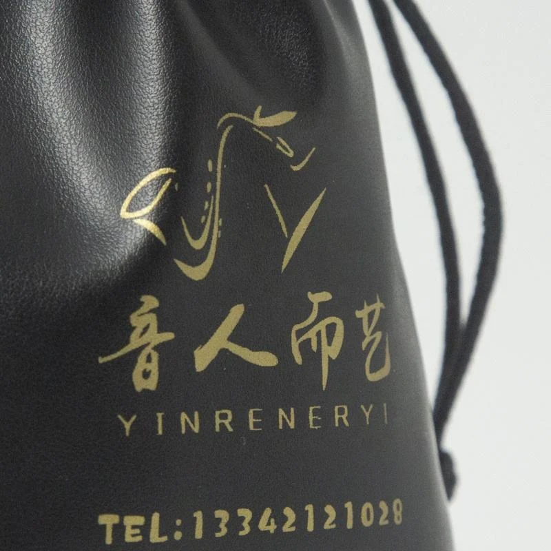 Leather-Look Drawstring Pouch — image 6