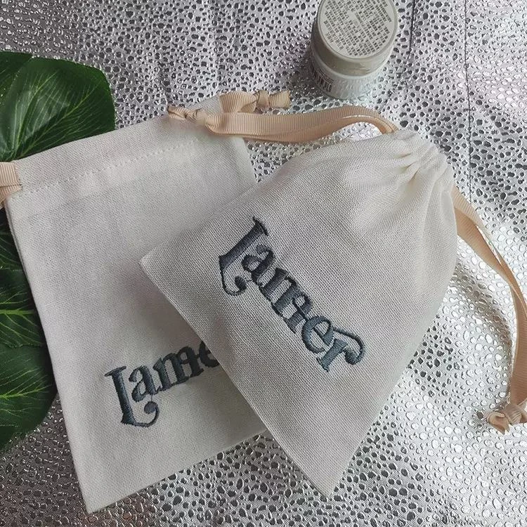 Cotton Drawstring Pouch — image 2