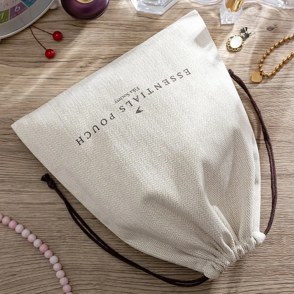 Cotton Drawstring Pouch — image 2