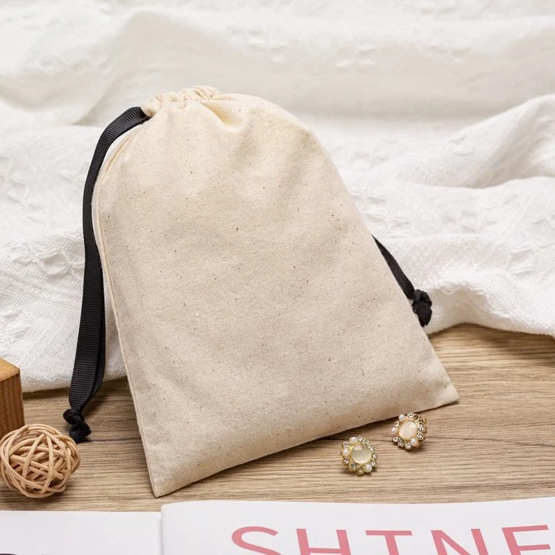 Cotton Drawstring Pouch — image 2