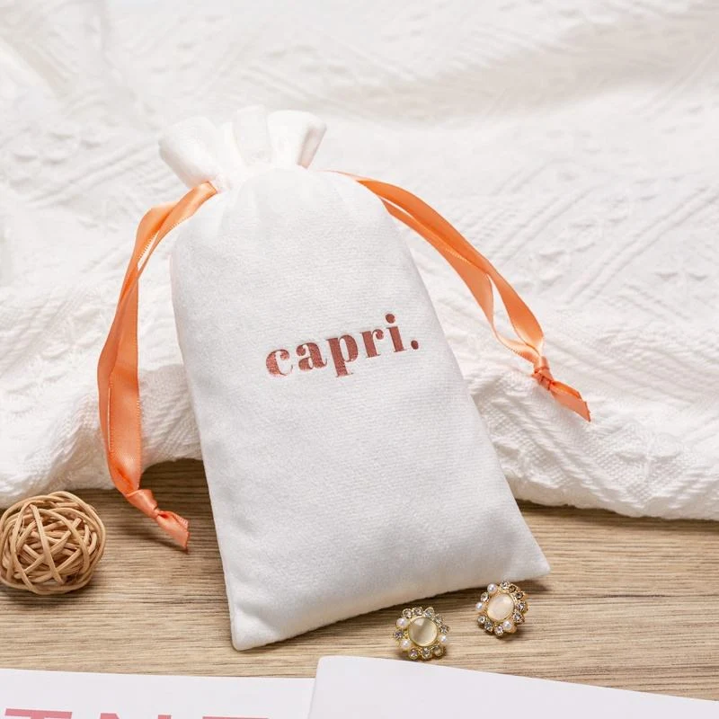 Velvet Drawstring Pouch — image 3
