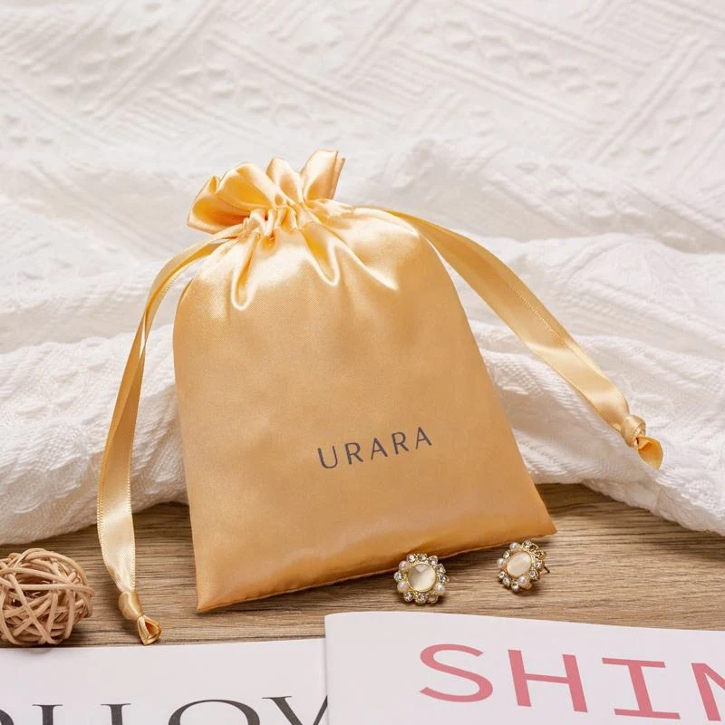Satin Drawstring Pouch — image 2