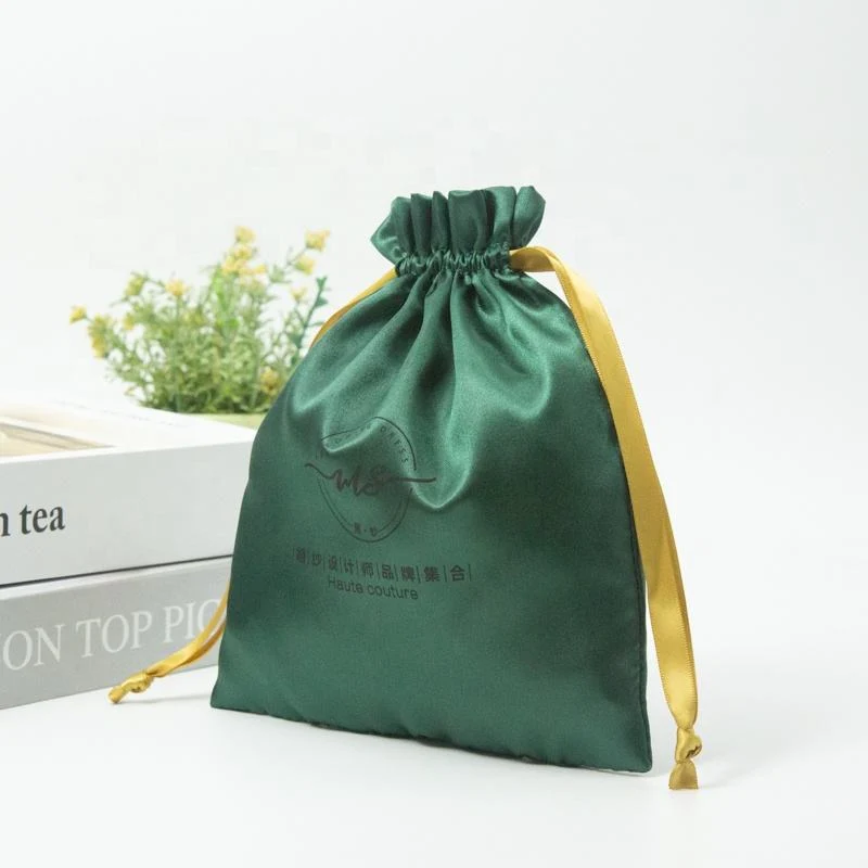 Satin Drawstring Pouch — image 2