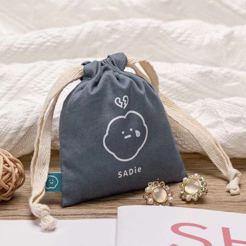 Cotton Drawstring Pouch — image 3