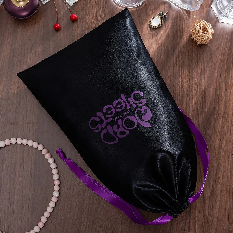Satin Drawstring Pouch — image 2