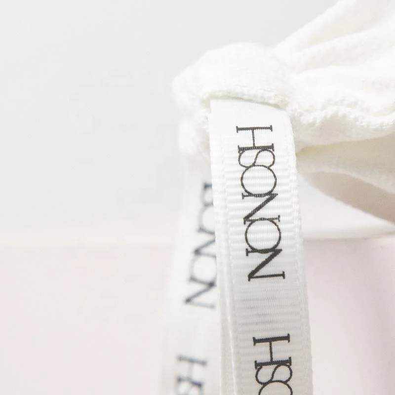 Textured Fabric Drawstring Pouch — image 6