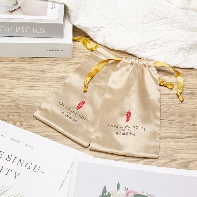 Satin Drawstring Pouch — image 5