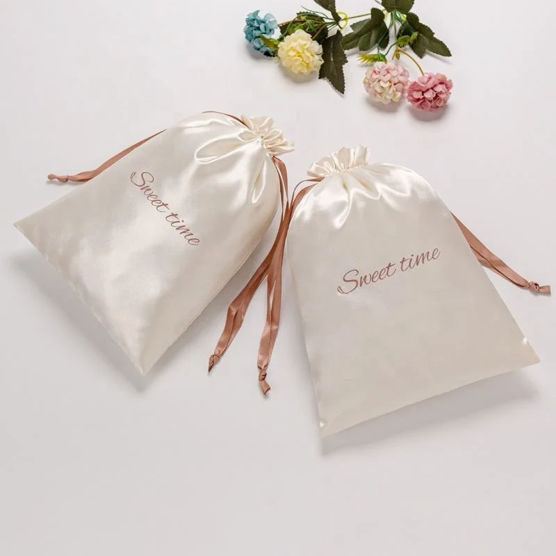 Satin Drawstring Pouch — image 4