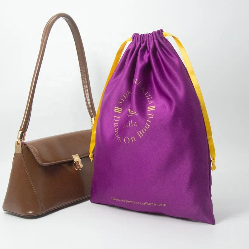 Satin Drawstring Pouch — image 2