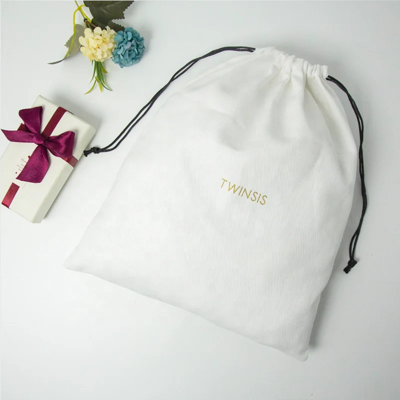 Cotton Drawstring Pouch — image 3