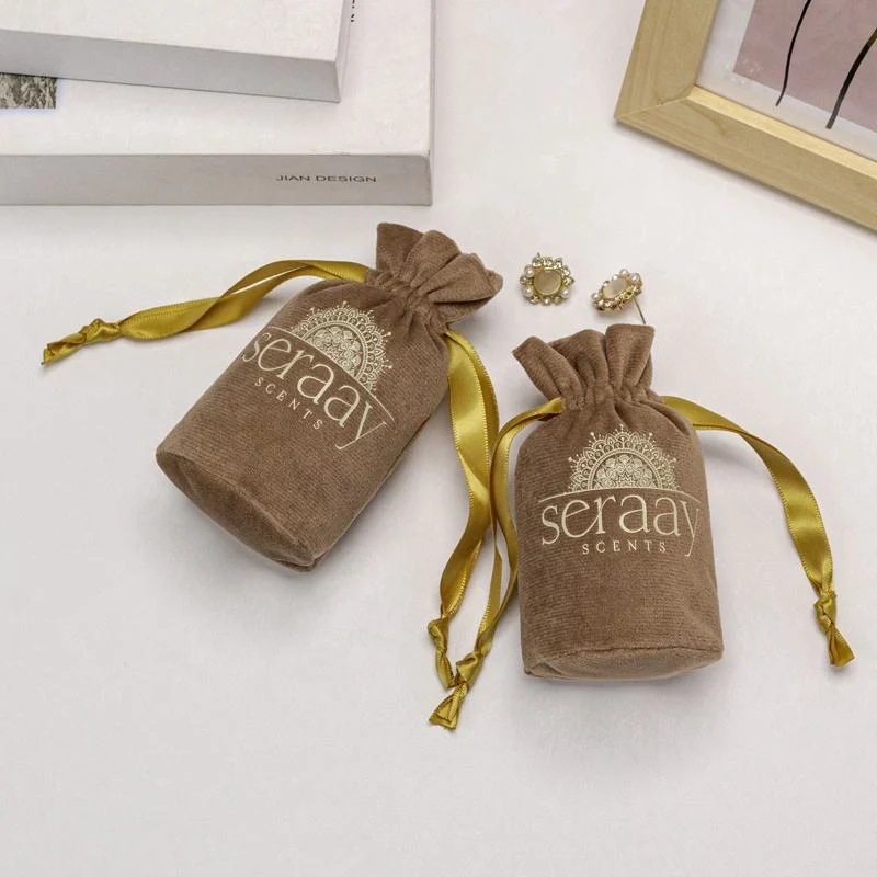 Velvet Drawstring Pouch — image 3