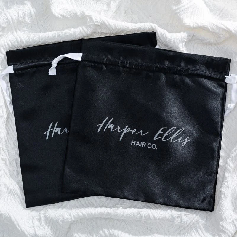 Satin Drawstring Pouch — image 3