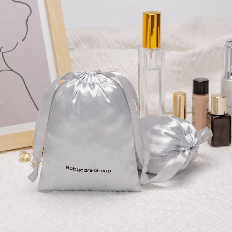 Satin Drawstring Pouch — image 2