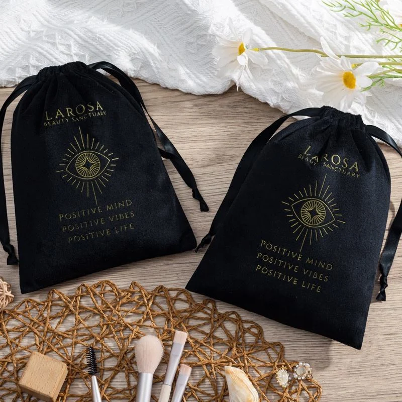 Velvet Drawstring Pouch — image 3