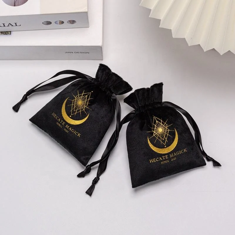 Velvet Drawstring Pouch — image 3