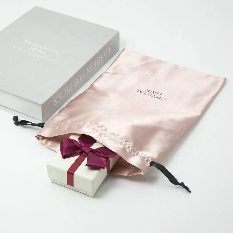 Satin Drawstring Pouch — image 4