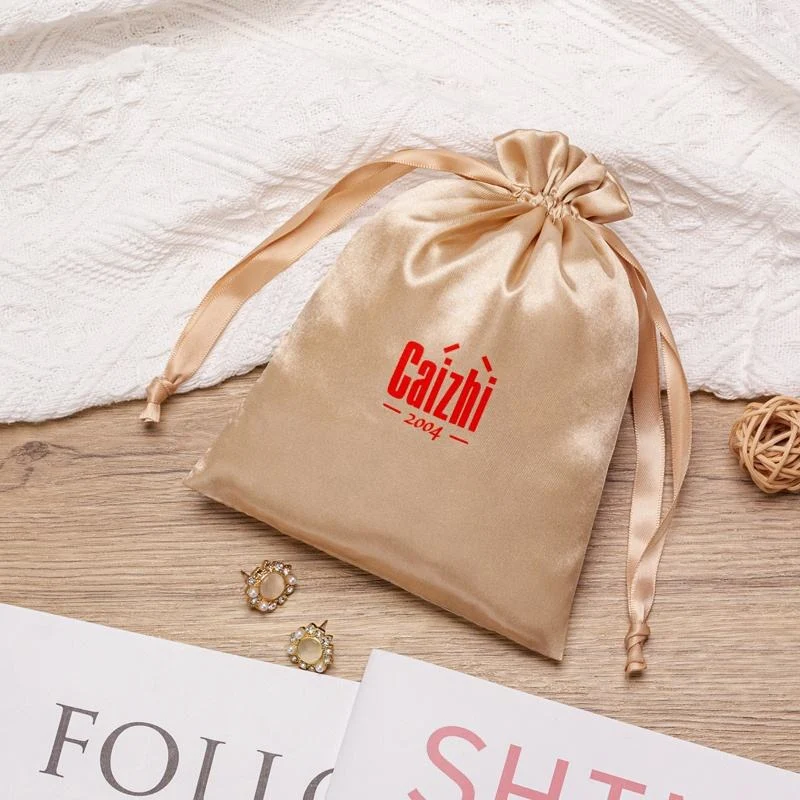 Satin Drawstring Pouch — image 3