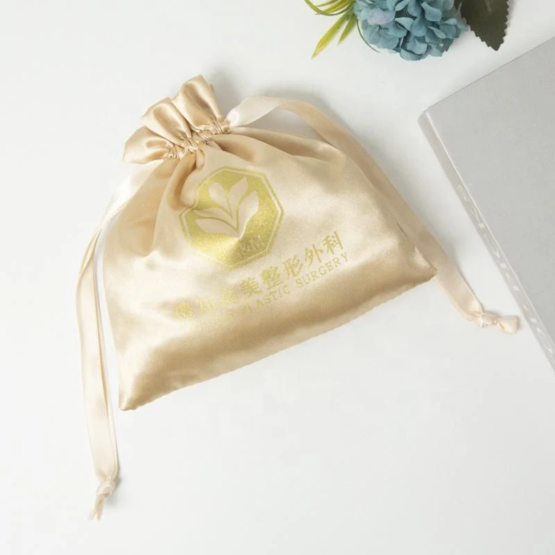 Satin Drawstring Pouch — image 3