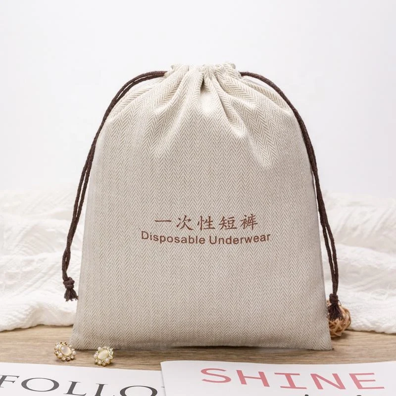 Cotton Drawstring Pouch — image 2