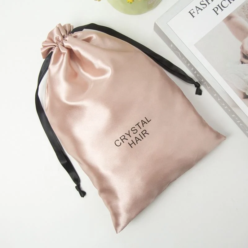 Satin Drawstring Pouch — image 3