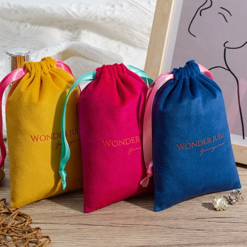 Velvet Drawstring Pouch — image 2