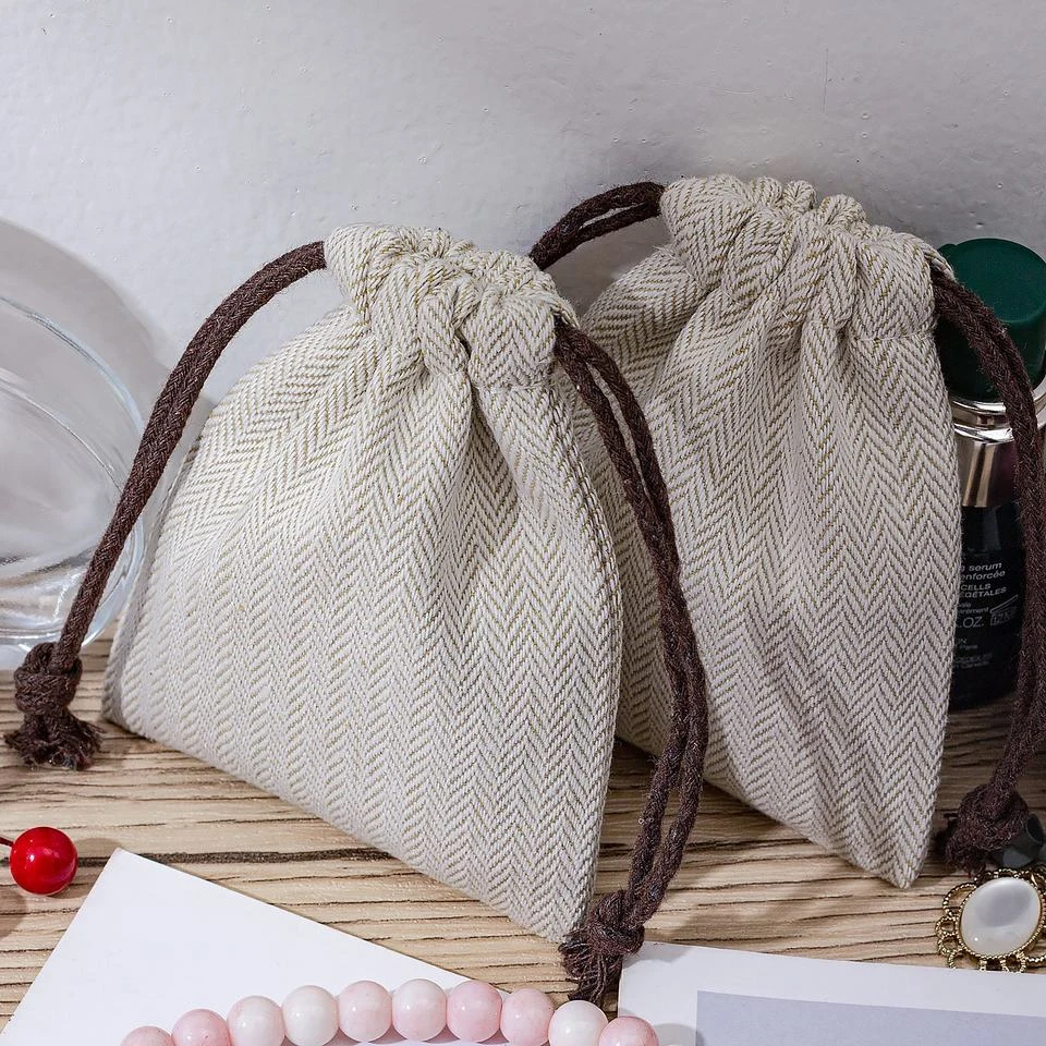 Cotton Drawstring Pouch — image 2