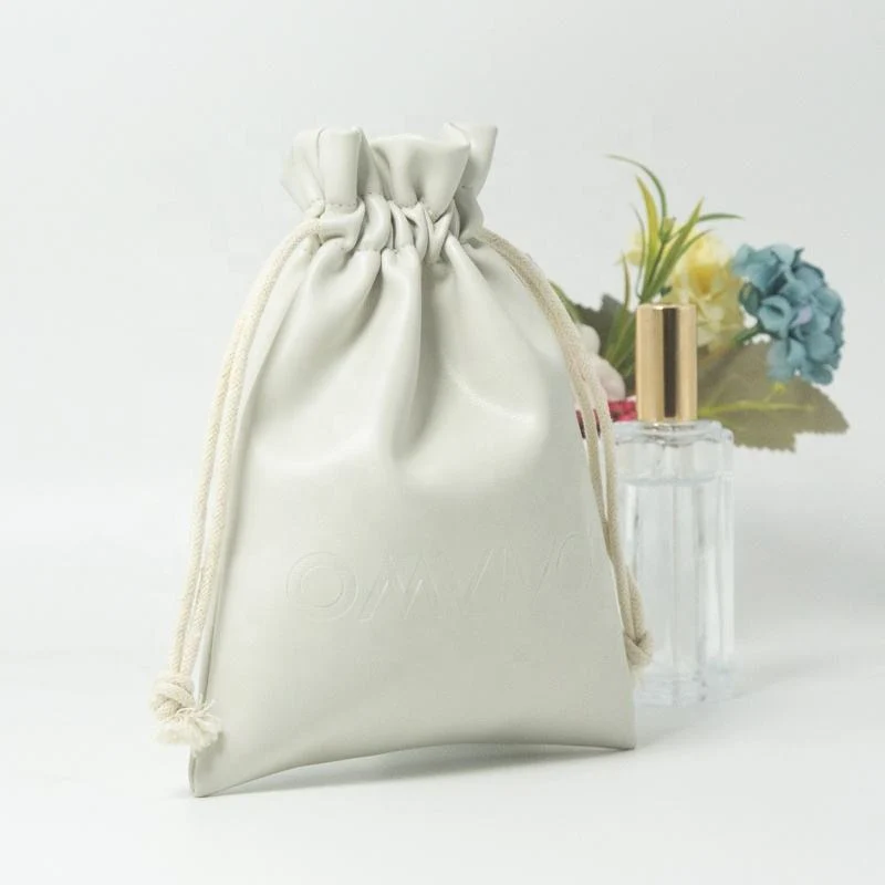 Leather-Look Drawstring Pouch — image 2