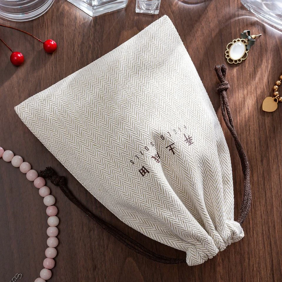 Fabric Drawstring Pouch — image 3