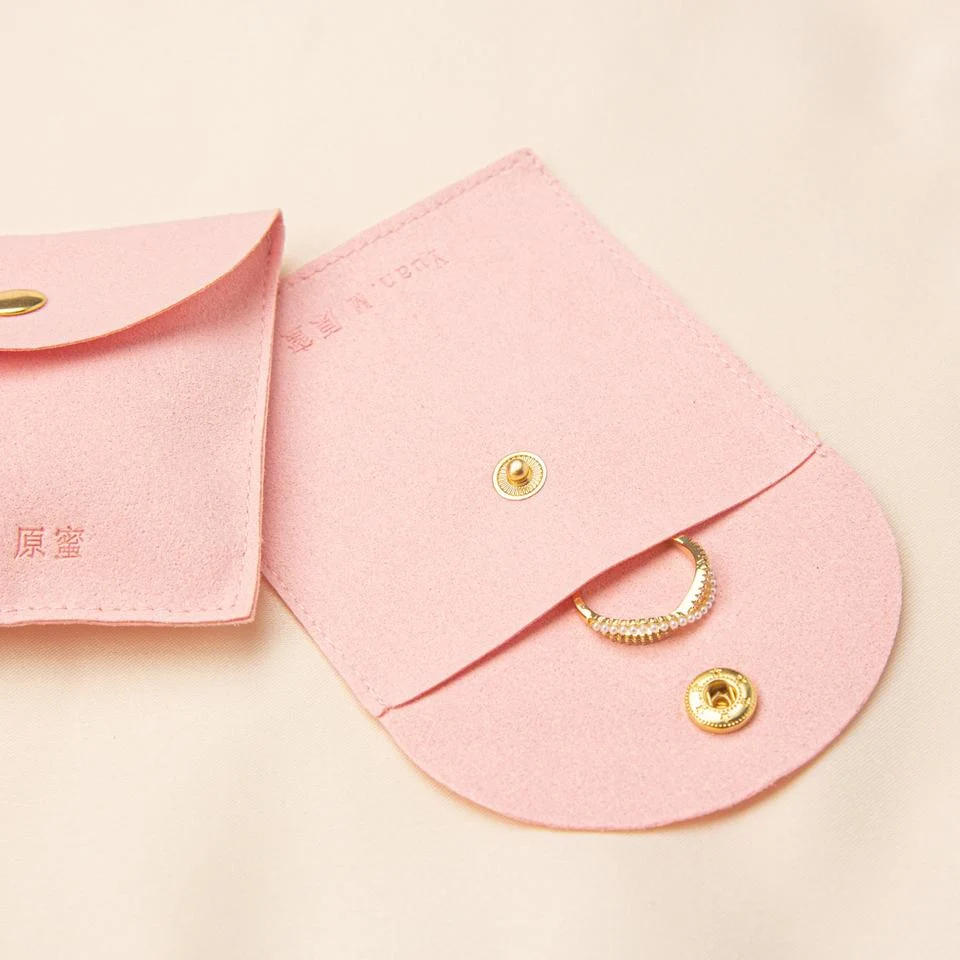 Pink Microfiber Envelope Pouch — image 5