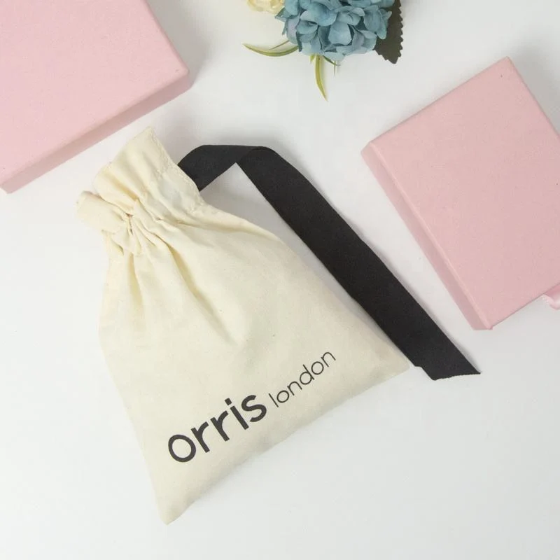 Cotton Drawstring Pouch — image 3