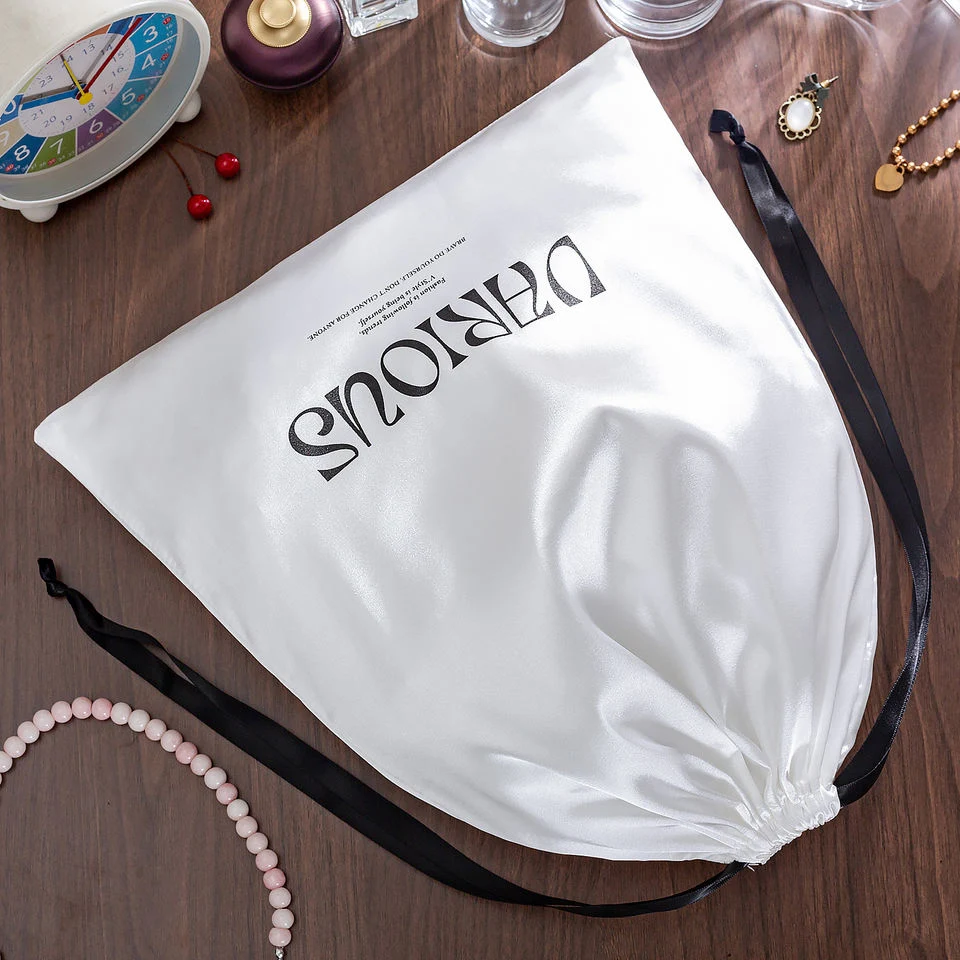 Satin Drawstring Pouch — image 3