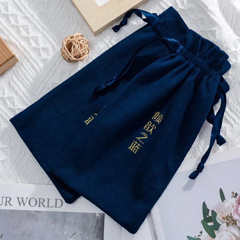 Velvet Drawstring Pouch — image 5