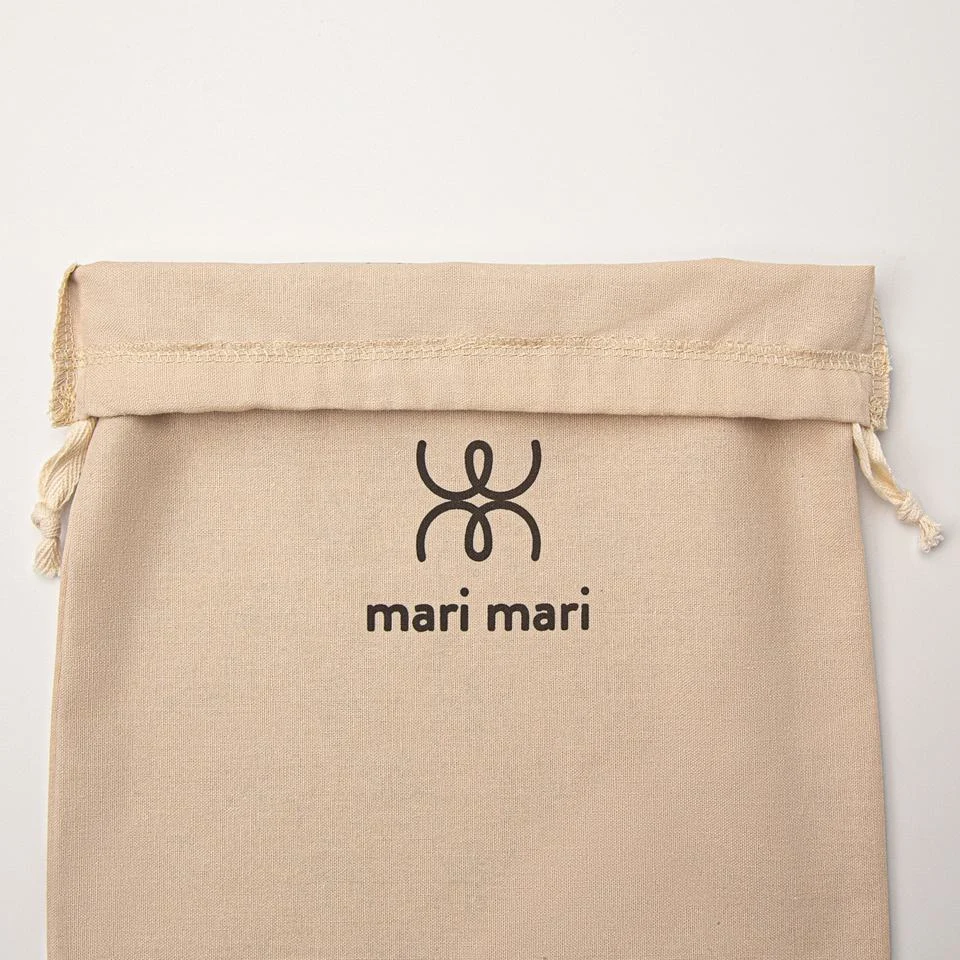 Textured Fabric Drawstring Pouch — image 6