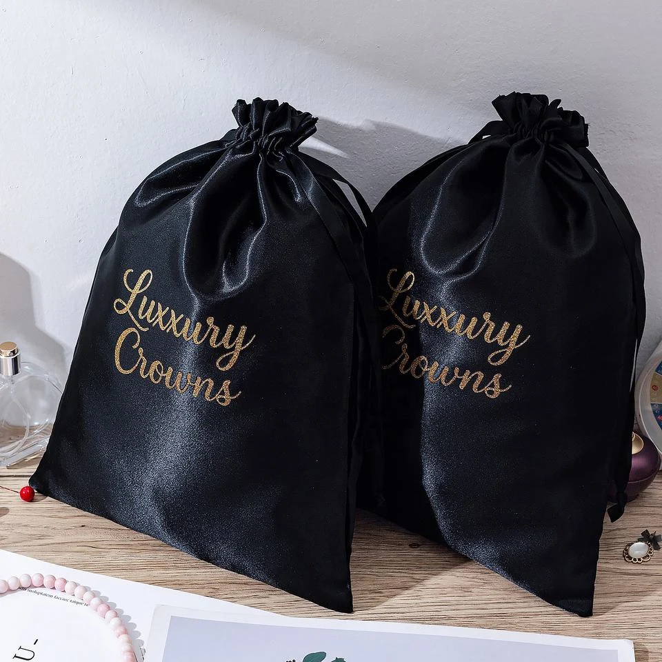 Satin Drawstring Pouch — image 2