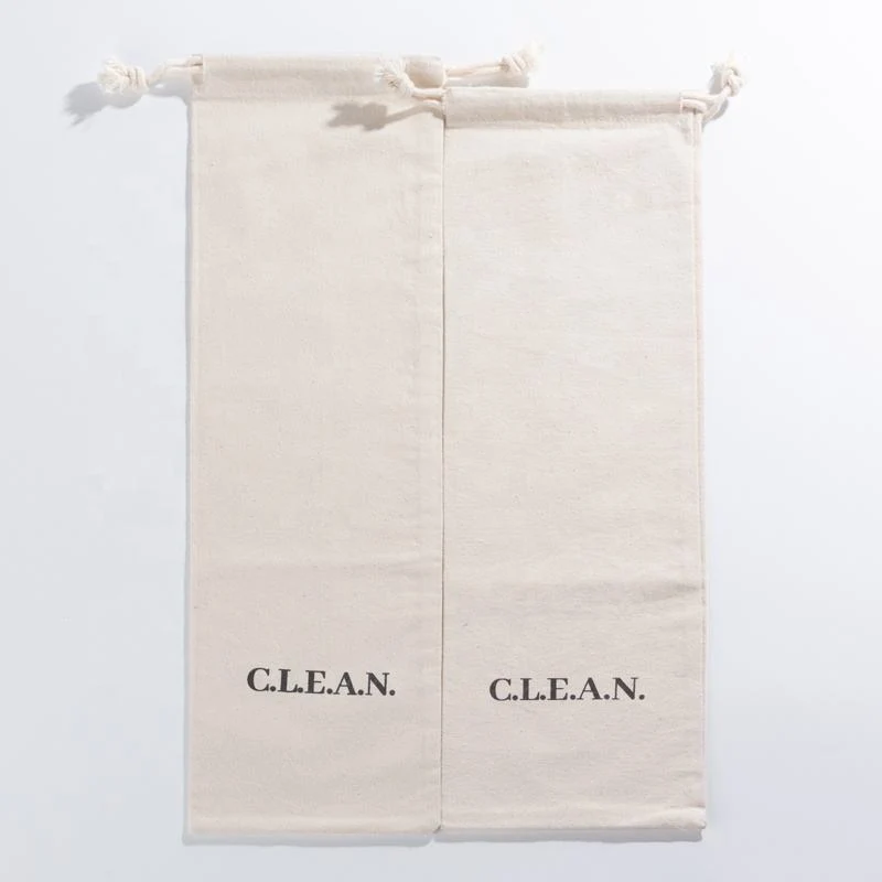 Textured Fabric Drawstring Pouch — image 6