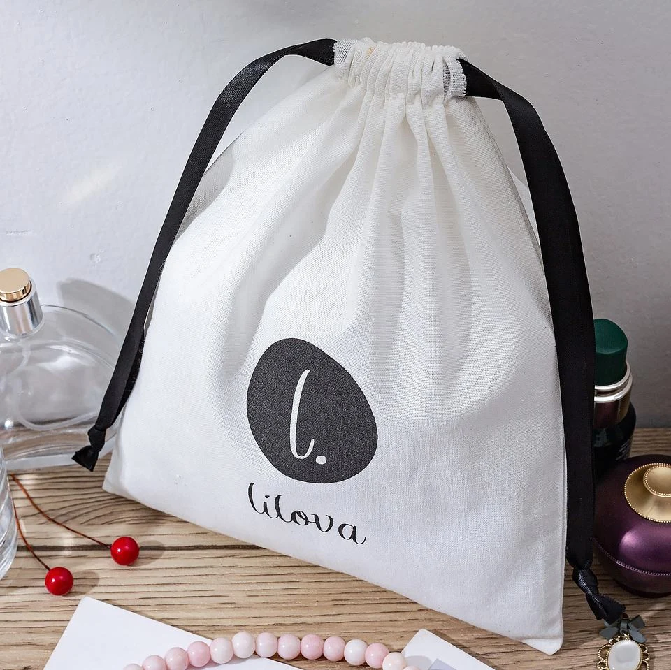 Cotton Drawstring Pouch — image 2