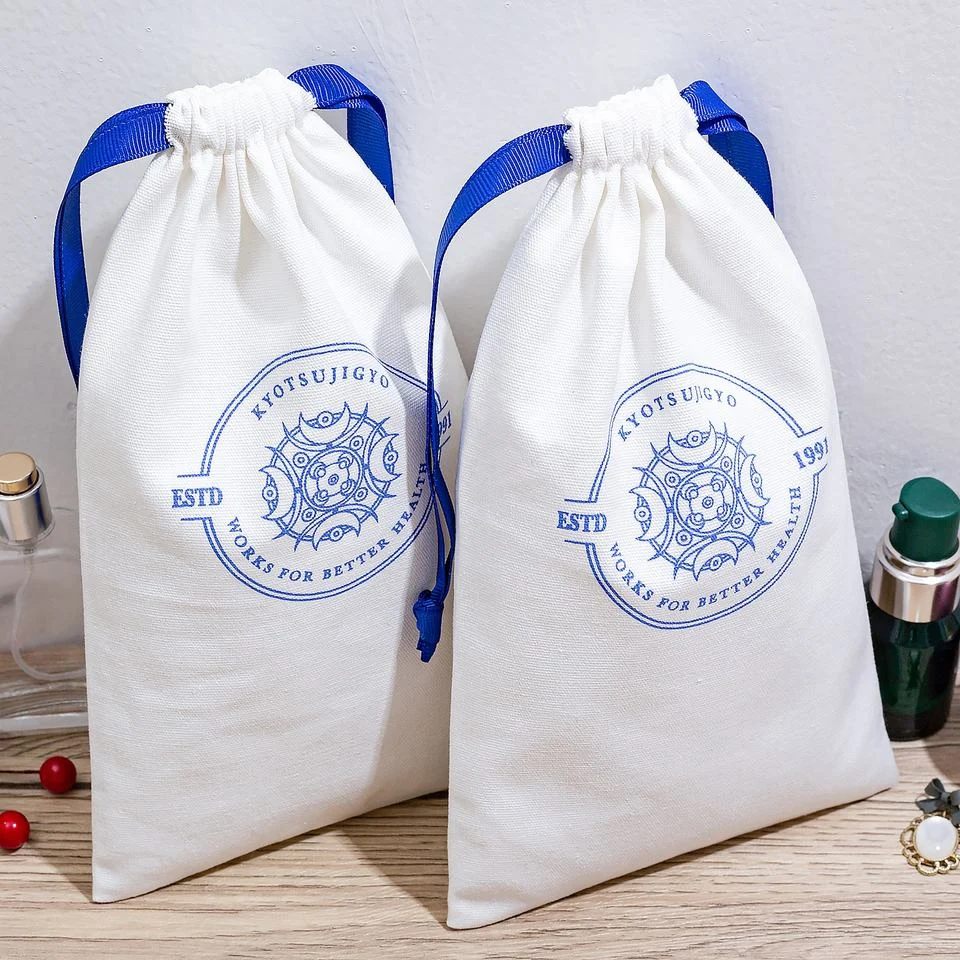 Cotton Drawstring Pouch — image 2