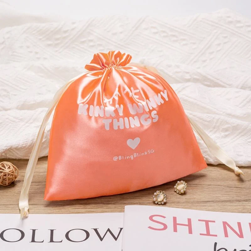 Satin Drawstring Pouch — image 2