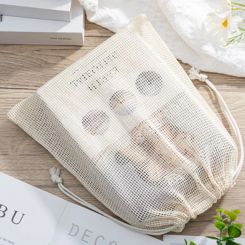 Mesh Drawstring Pouch — image 4