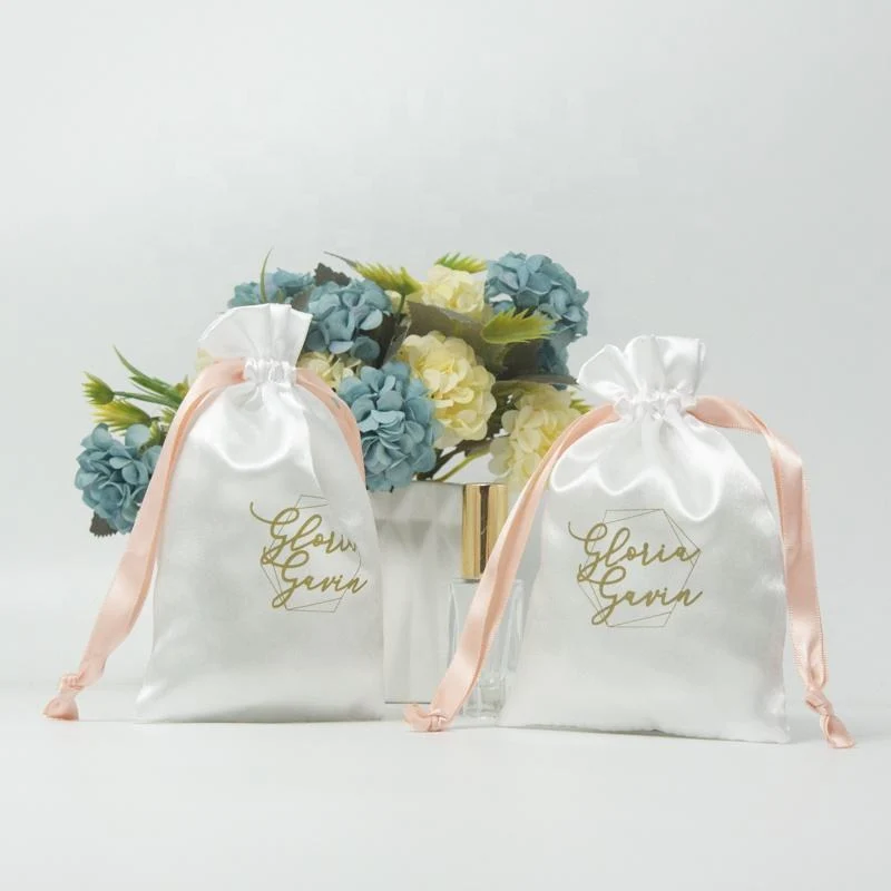 Satin Drawstring Pouch — image 3