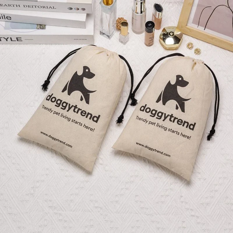 Cotton Drawstring Pouch — image 3