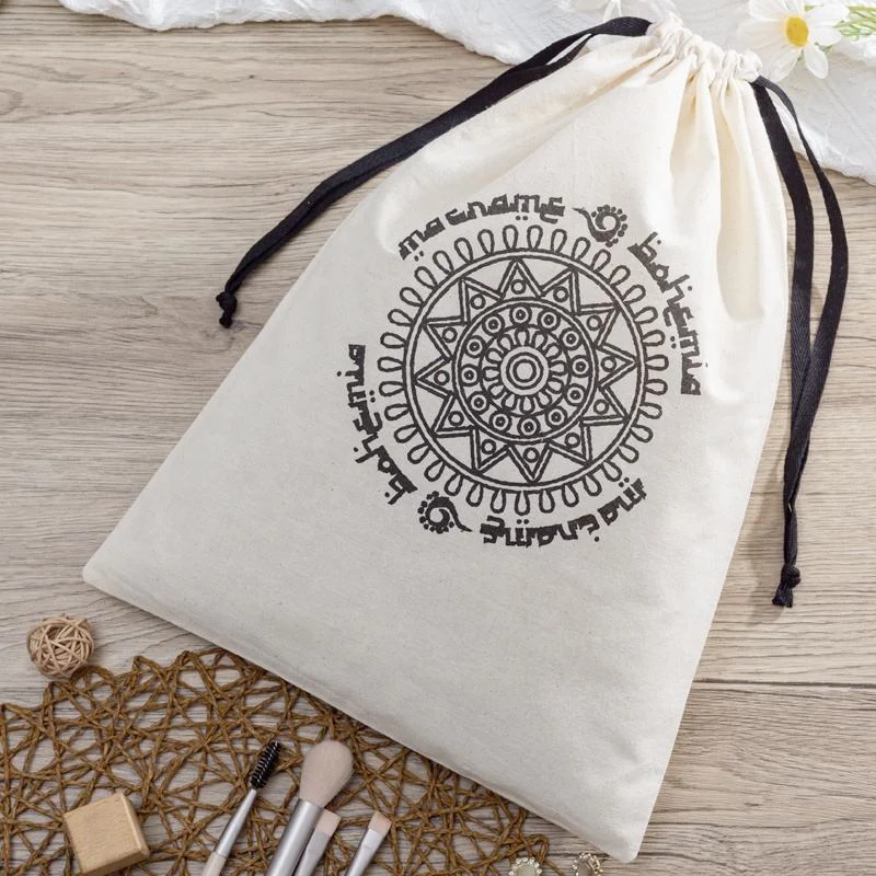 Cotton Drawstring Pouch — image 3