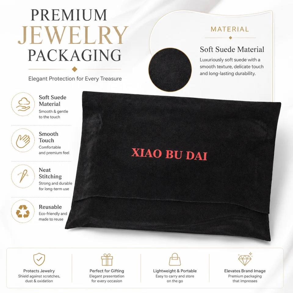Black Velvet Envelope Pouch — image 2