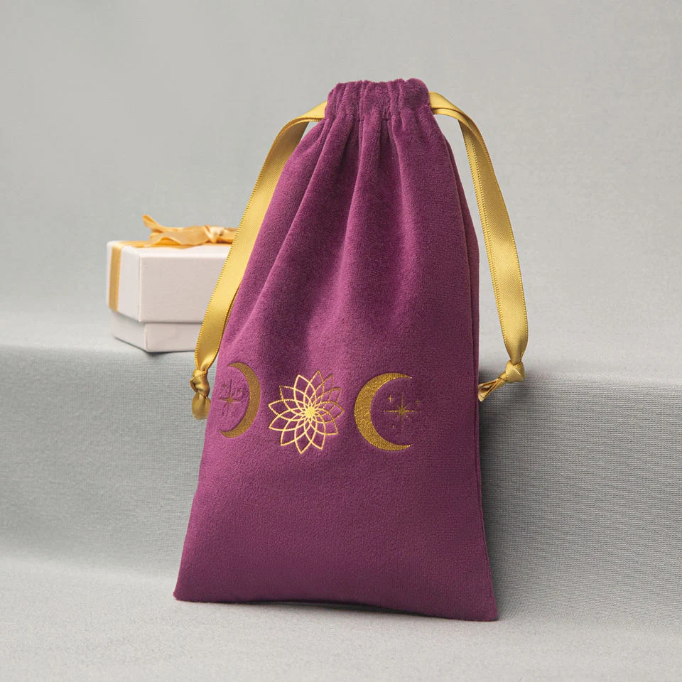 Velvet Drawstring Pouch — image 3