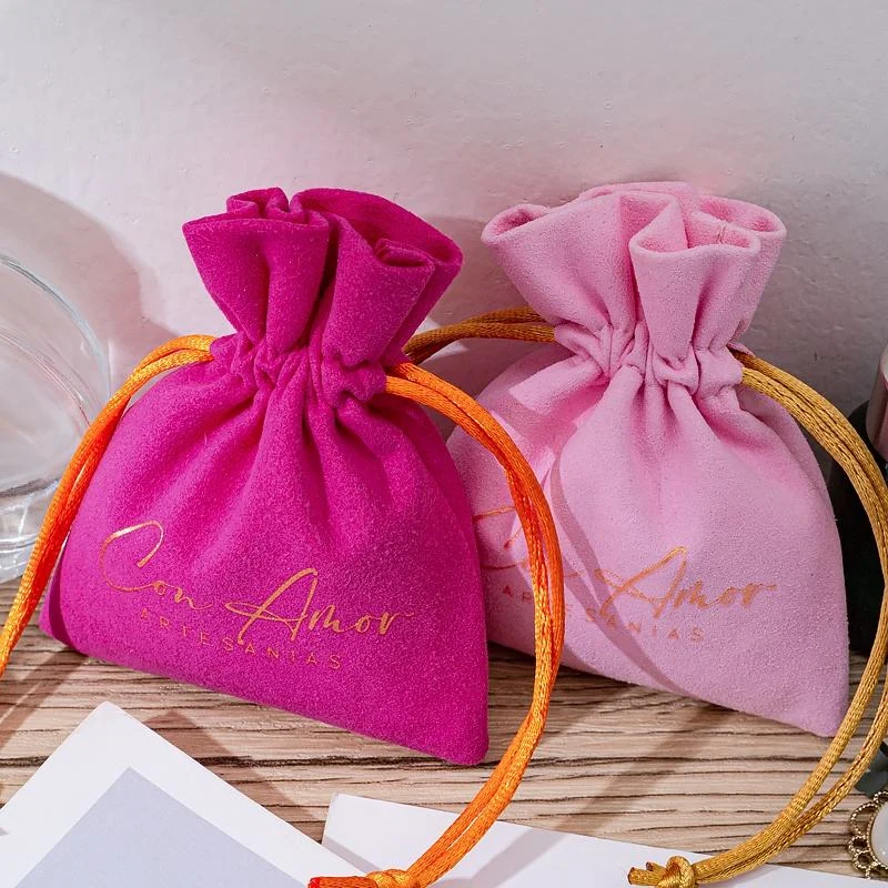 Velvet Drawstring Pouch — image 3