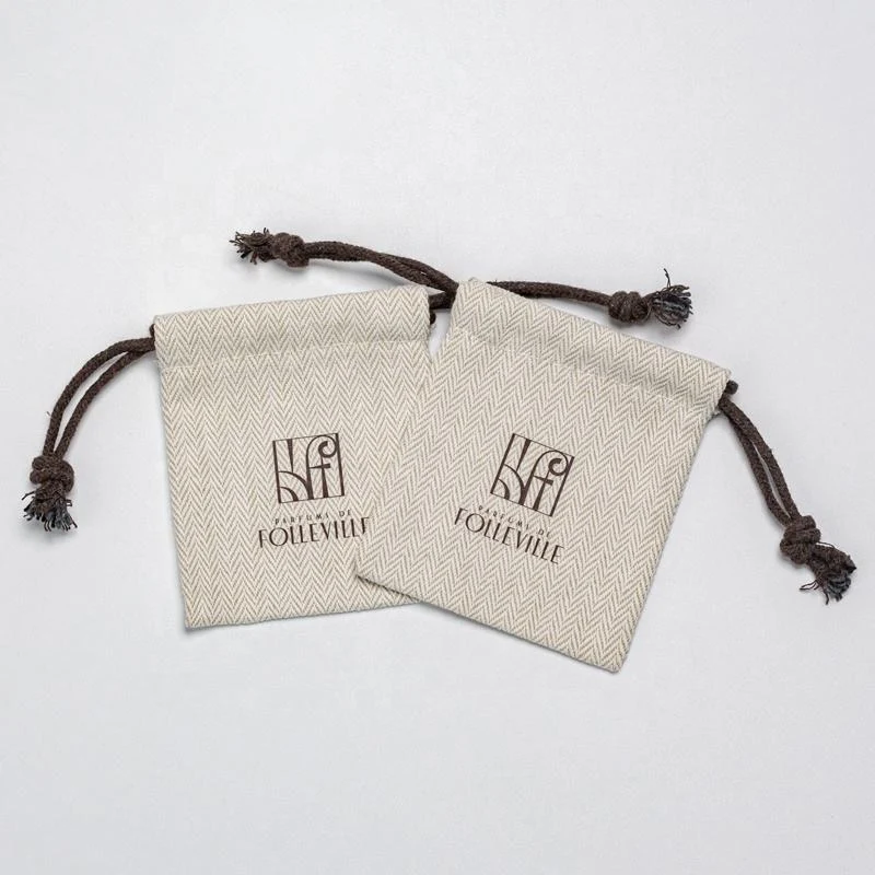 Cotton Drawstring Pouch — image 2