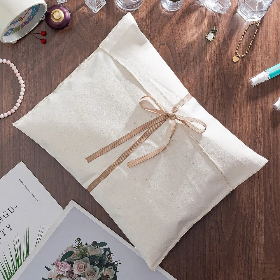 Green Fabric Envelope Pouch — image 3