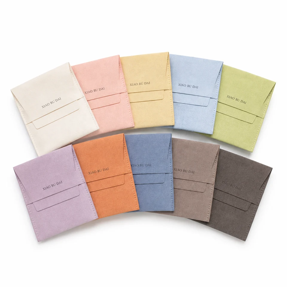 Dusty Rose Microfiber Envelope Pouch — image 4