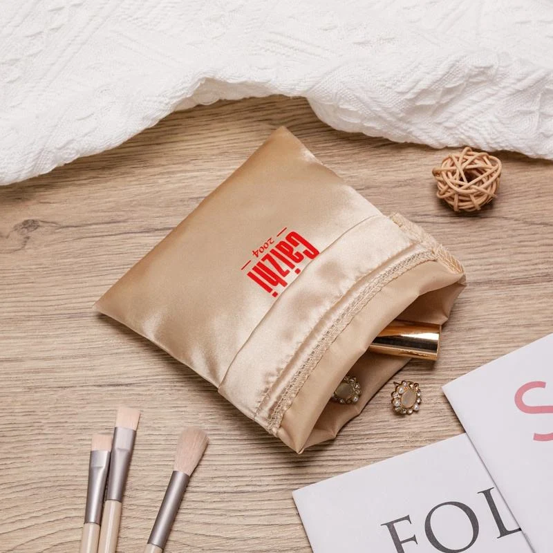 Satin Drawstring Pouch — image 5
