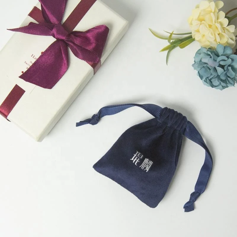 Velvet Drawstring Pouch — image 3